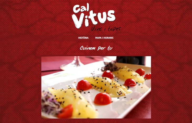 Web de Cal Vitus