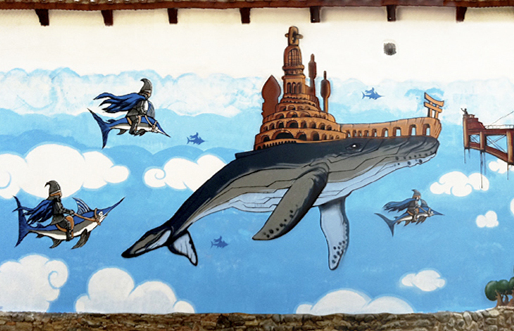 Mural de La ballena