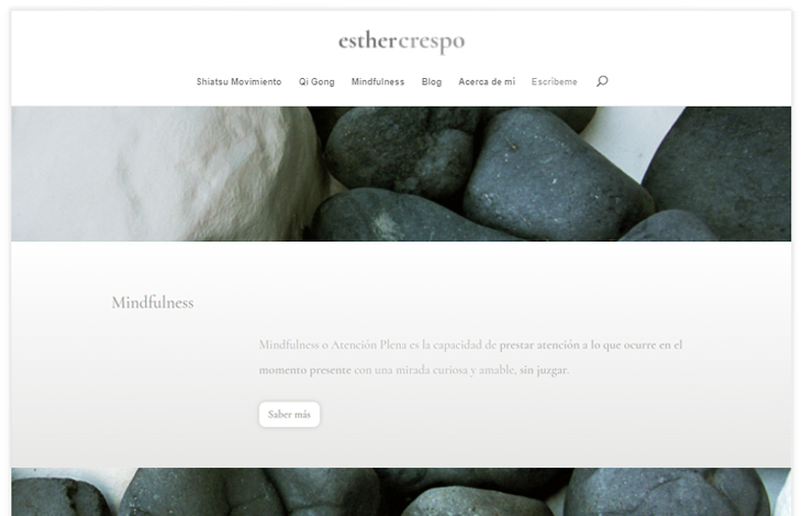 Web de Esther Crespo