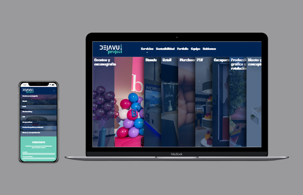 Web de Dejavu Project
